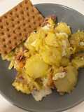 Huevos rotos auténticos