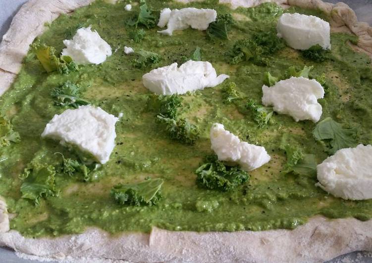 Recette De Pizza verte