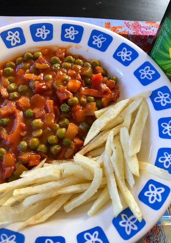 Una foto de Arvejas en salsa (Guisantes)