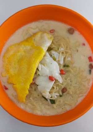 Foto resep Mi Kuah Keju ala Warunk Upnormal