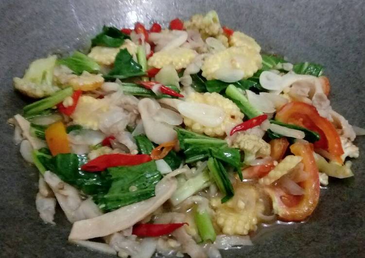 Resep Capcay Jamur Tiram yang Menggugah Selera