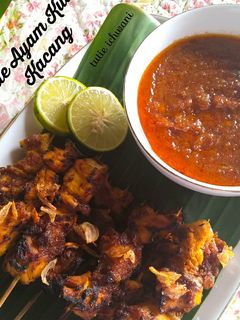 Foto resep Sate Ayam Kuah Kacang
