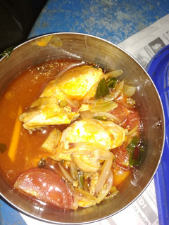 Foto resep Ayam kuah saus sambal