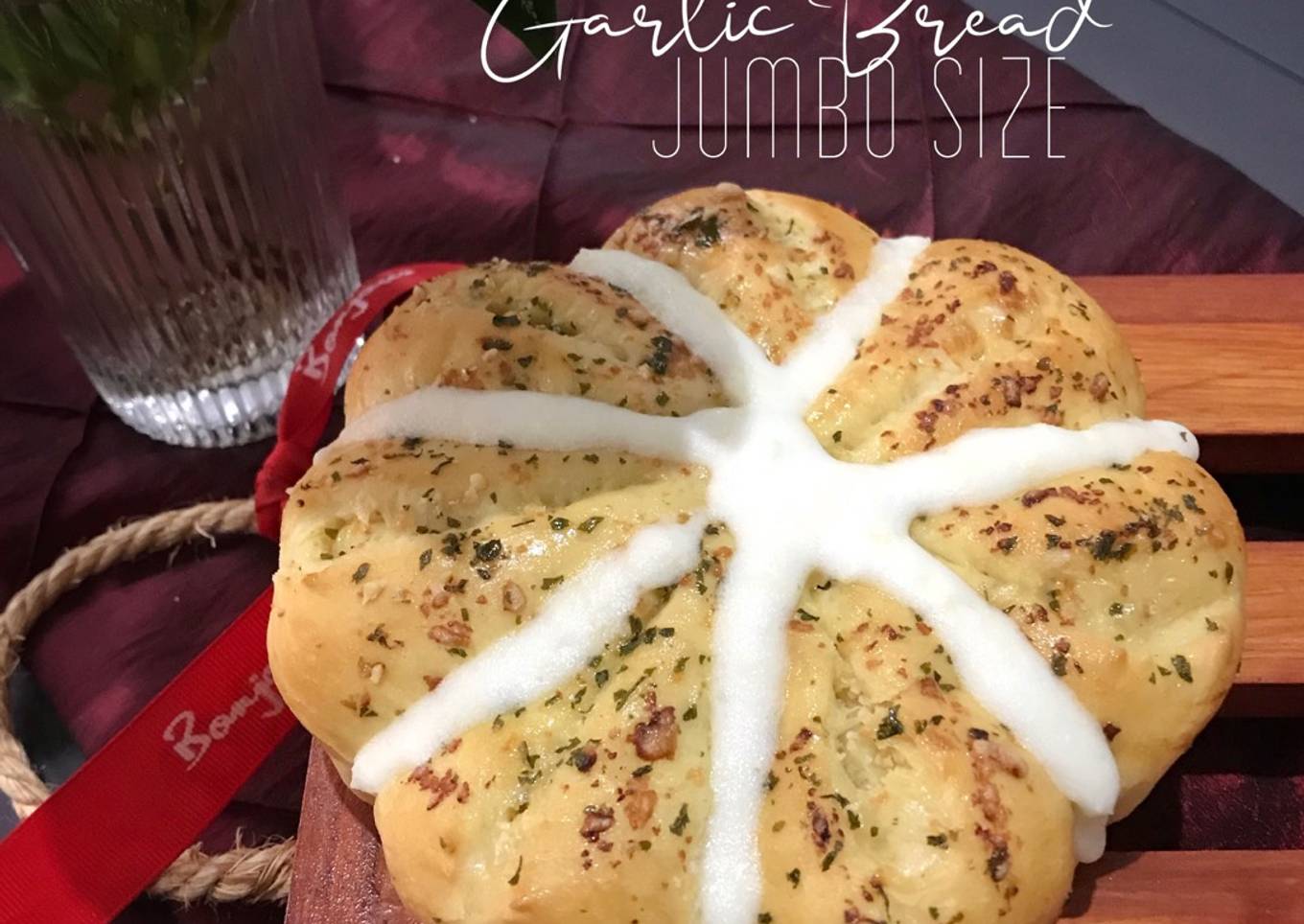 Korean Garlic Bread Jumbo Size, versi Roti Sobek(1)