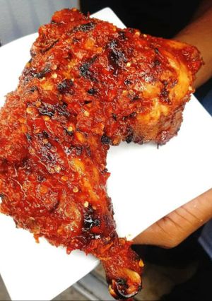 A picture of Grilled Peppered chicken.