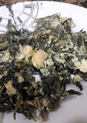 Foto principal de Revuelto de acelgas con gambas
