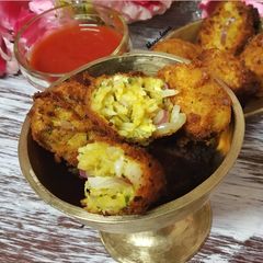 A picture of Maggi pakoda.