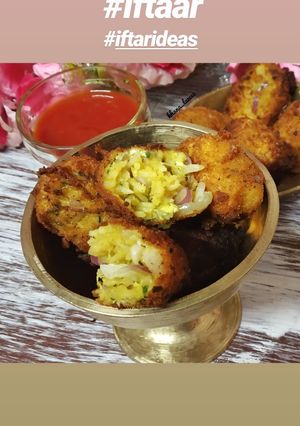A picture of Maggi pakoda.