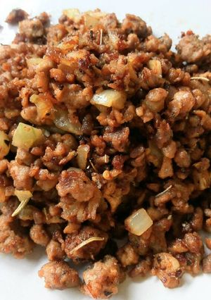 Foto resep Daging Giling Tumis Herb