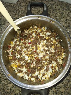 Una foto de Relleno de carne picada para empanadas