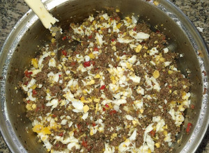 Una foto de Relleno de carne picada para empanadas