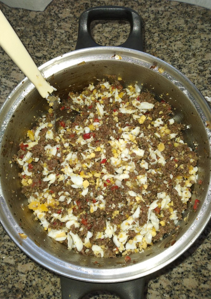 Una foto de Relleno de carne picada para empanadas