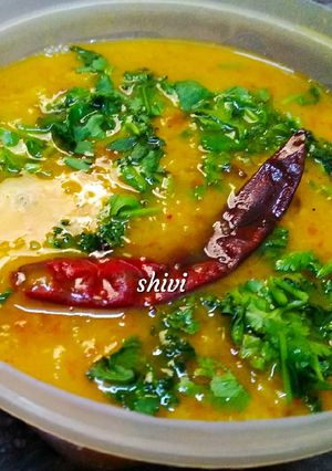 A picture of Dal Tadka (Goan style).