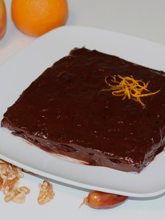 Una foto de Tarta placer vegano