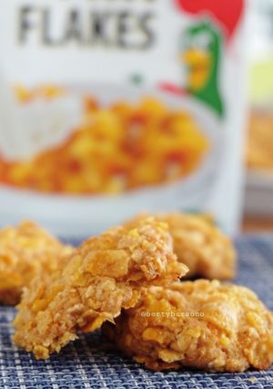 Foto resep Cheese corn flakes cookies