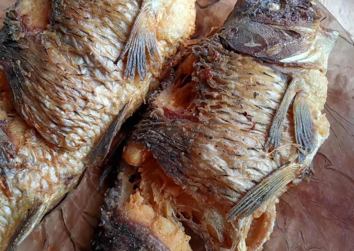 Ikan mas goreng
