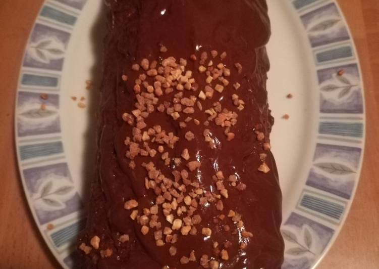 Bizcocho de chocolate con zanahoria
