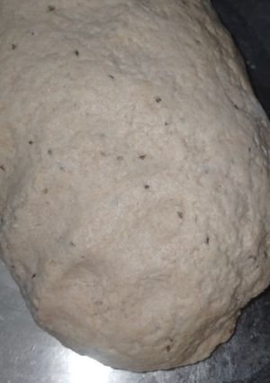 A picture of Wheat flour Carom seeds Dough.