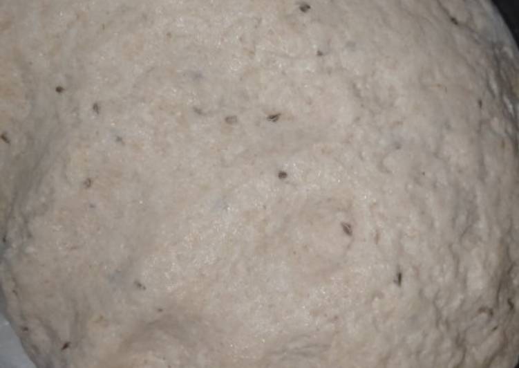 Wheat flour Carom seeds Dough