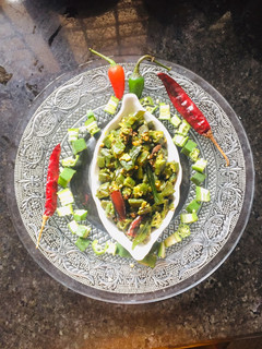 வெண்டைக்காய் பொரியல்(ladysfinger poriyal recipe in tamil) செய்முறை முக்கிய புகைப்படம்