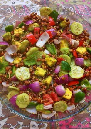 હેલ્ધી સલાડ (Healthy Salad Recipe In Gujarati) રેસીપી મુખ્ય ફોટો