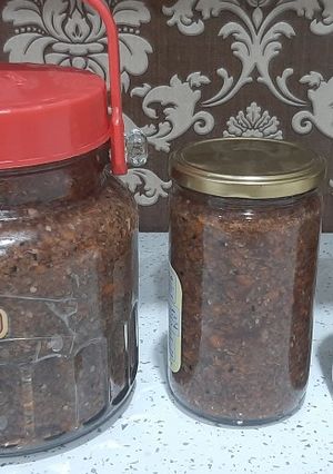 عکسی از دستور ترشی لیته بادمجان