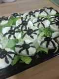 Huevos araña para Halloween