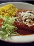 Oaxacan Mole Enchiladas