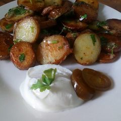 A picture of Garlic Potatoes.