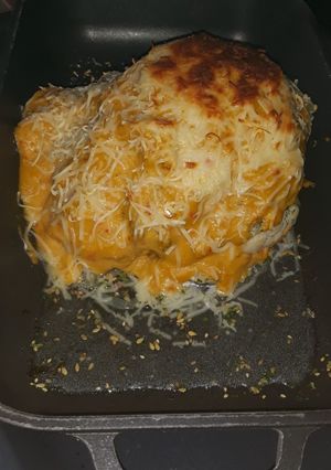 Foto principal de Coliflor con bechamel a los tres pimientos