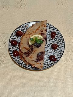 Cseresznyés palacsinta recept fotója