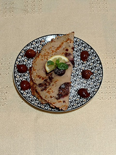 Cseresznyés palacsinta recept fotója