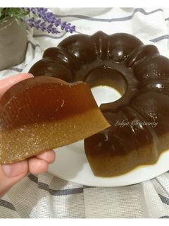 Foto resep Agar-Agar Santan Gula Merah