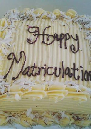A picture of Coconut cake.