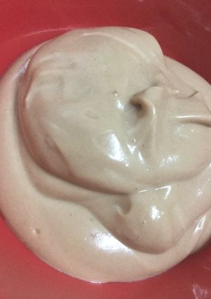 A picture of 2 ingredient Nutella Mousse.