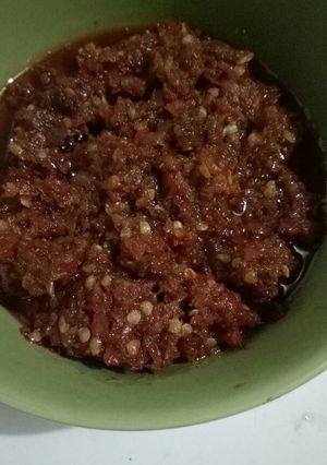 Foto resep Sambel terasi goreng