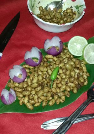A picture of Spicy Peanuts.