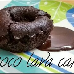 A picture of Choco lava cake.... #recipeana.