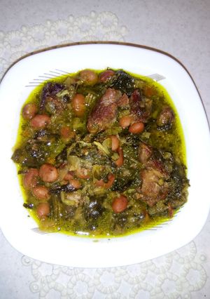 عکسی از دستور خورشت کرفس