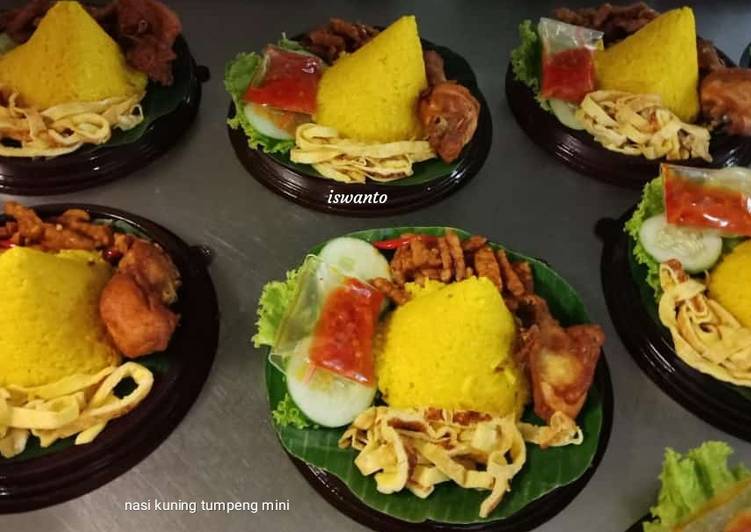 Resep Nasi Kuning Tumpeng Mini Yang Lezat