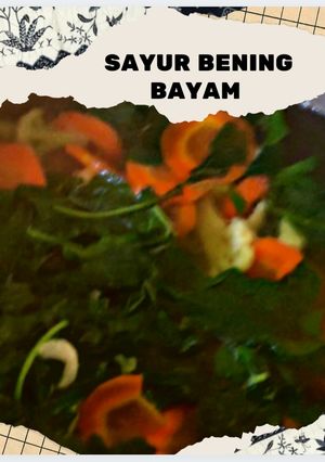 Foto resep Sayur bening bayam