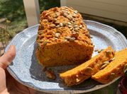 A picture of pumpkin seeds cinnamon