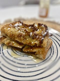 Una foto de Tostadas francesas con chocolate