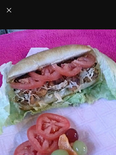 A picture of 🥇Cajun Parmesan-Grilled Chicken Sub By (Jerr).