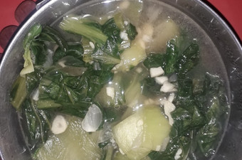 Resep Cah pakcoy bawang putih sederhana untuk pemula Murah