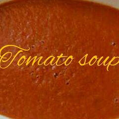 A picture of Tomato soup.
