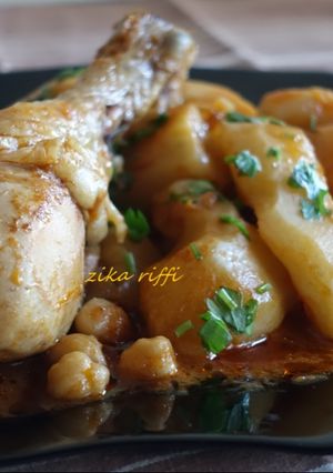 Une photo de Batata karnoun-ragoût de topinambours
