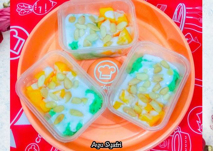 Mango Sticky Rice 'Dessert Box' foto resep utama