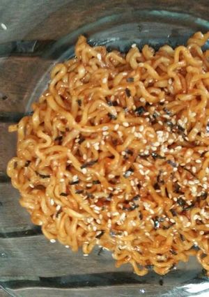 Foto resep Samyang challenge