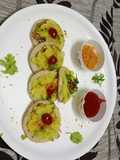 Mini moong dal masala dosa